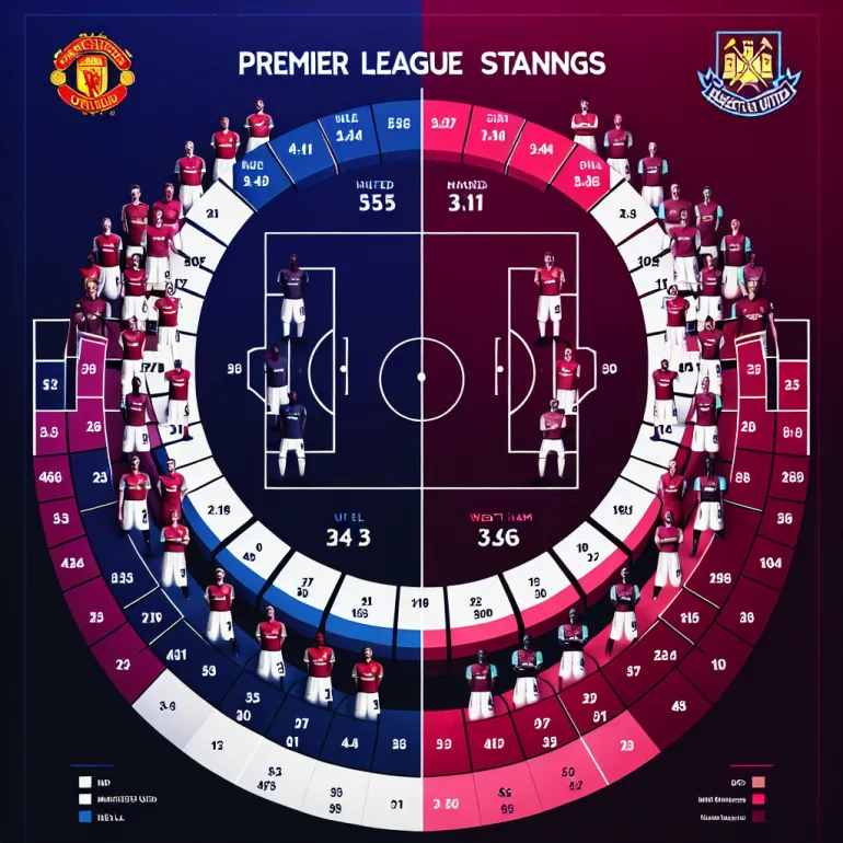 История Противостояний Манчестер Юнайтед и Вест Хэм Юнайтед в Премьер-Лиге