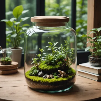 Как сделать вечный террариум: искусство создания закрытой экосистемы в банке