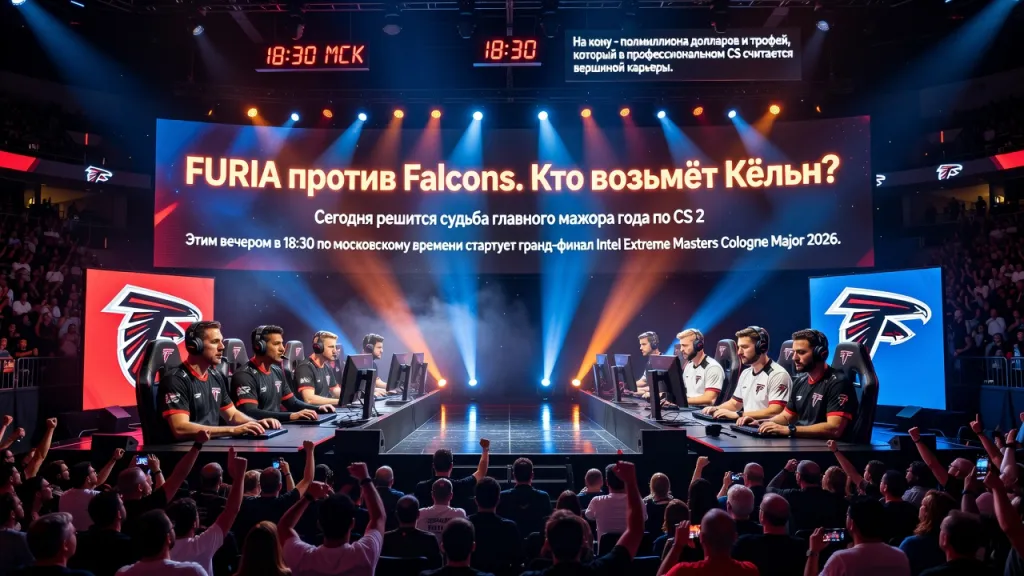 FURIA против Falcons. Кто возьмёт Кёльн?