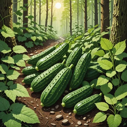 Дикие огурцы: таинственные растения с колючими плодами, используемые в народной медицине